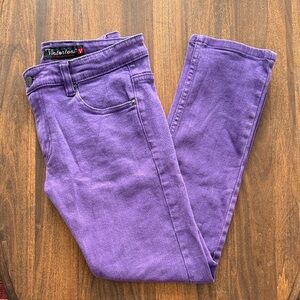 Victorious Purple Crop Jeans